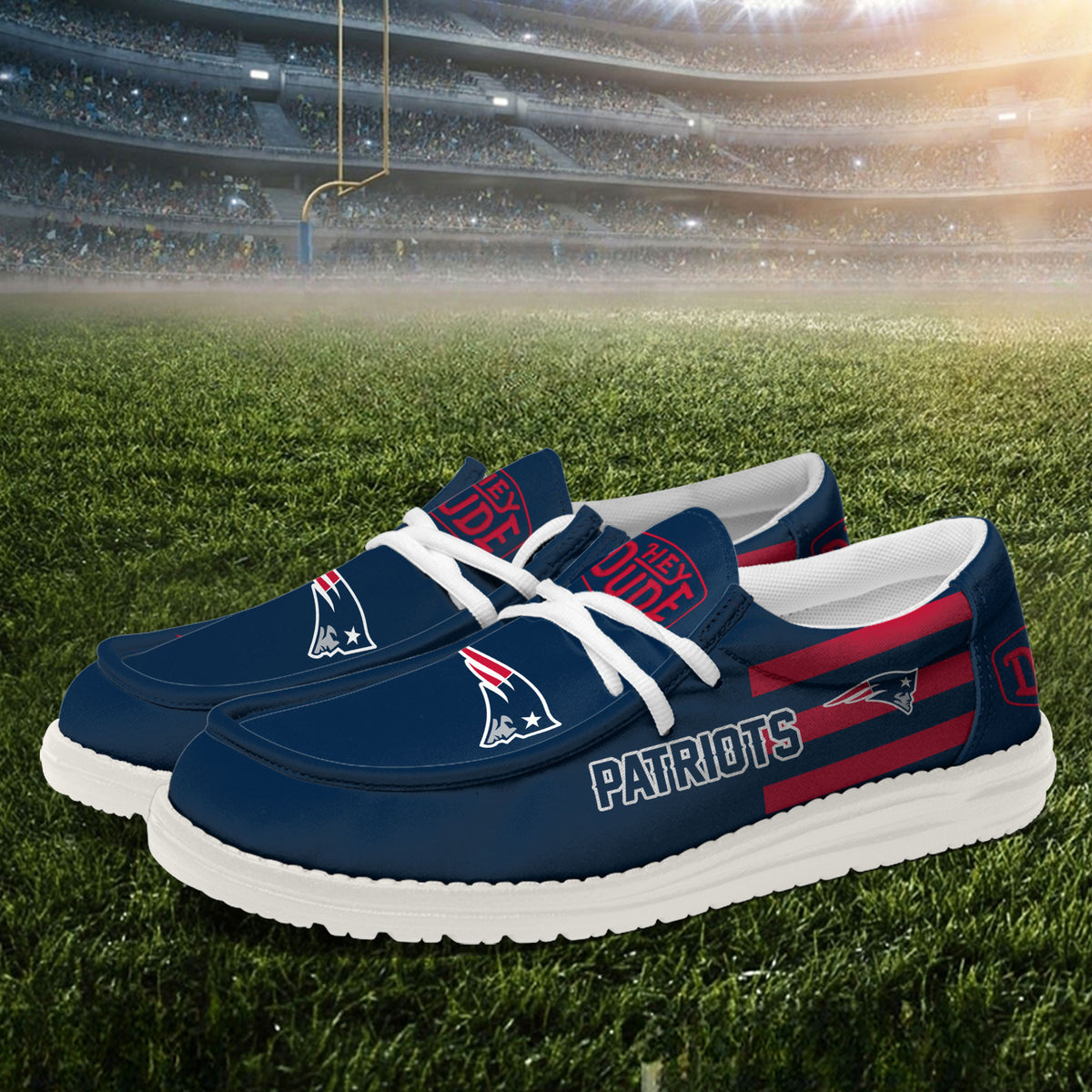 New England Patriots Lace Up Loafers 2026