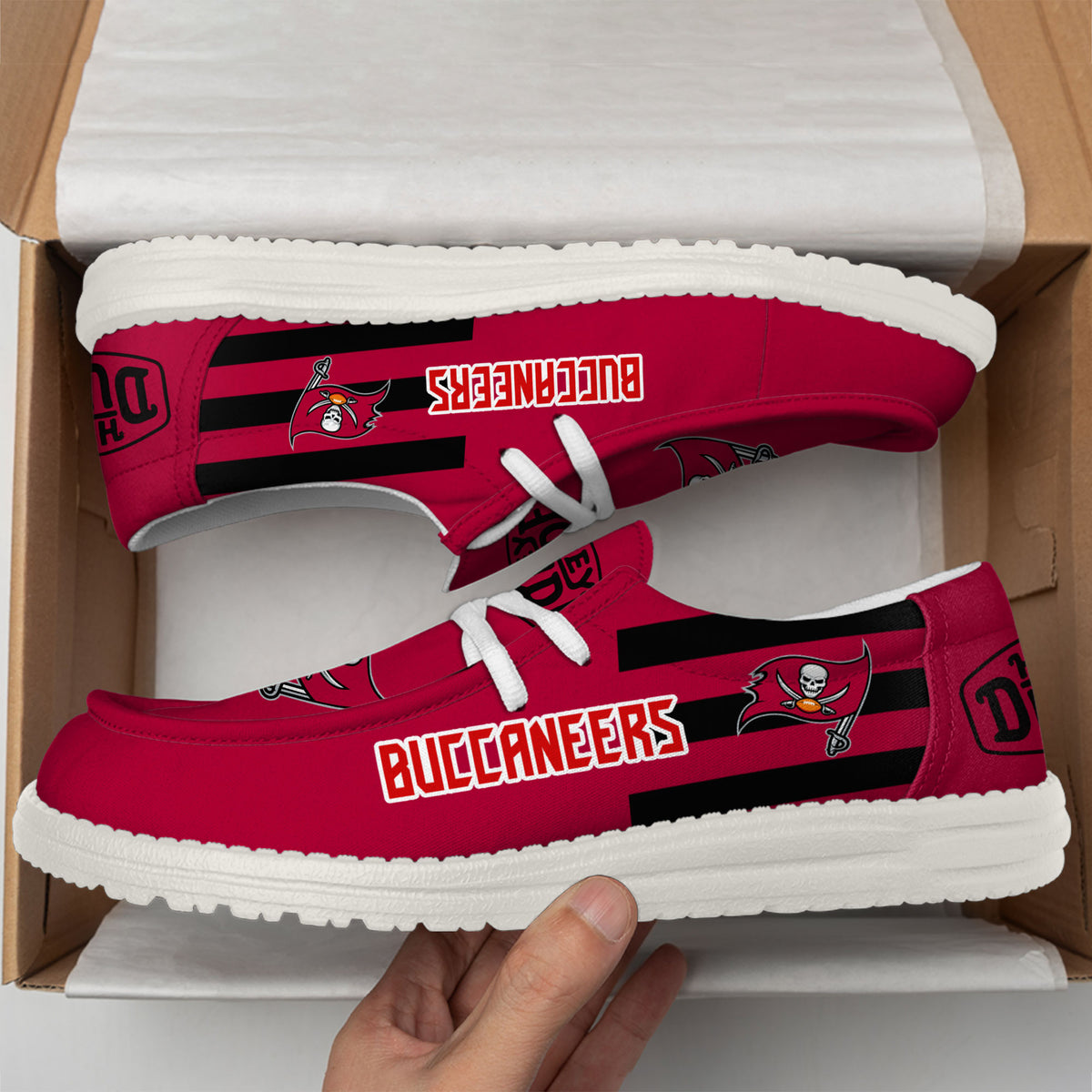 Tampa Bay Buccaneers Lace Up Loafers 2026