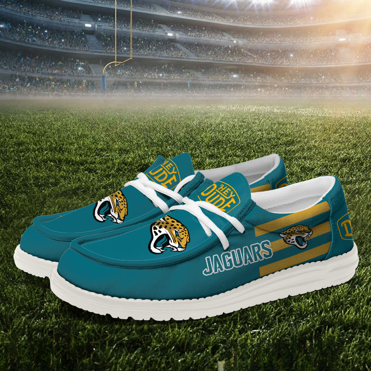 Jacksonville Jaguars Lace Up Loafers 2026