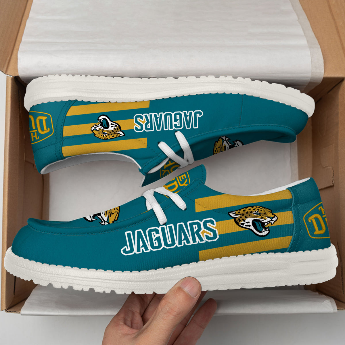 Jacksonville Jaguars Lace Up Loafers 2026