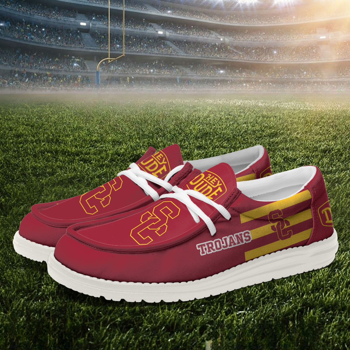 USC Trojans Lace Up Loafers 2026