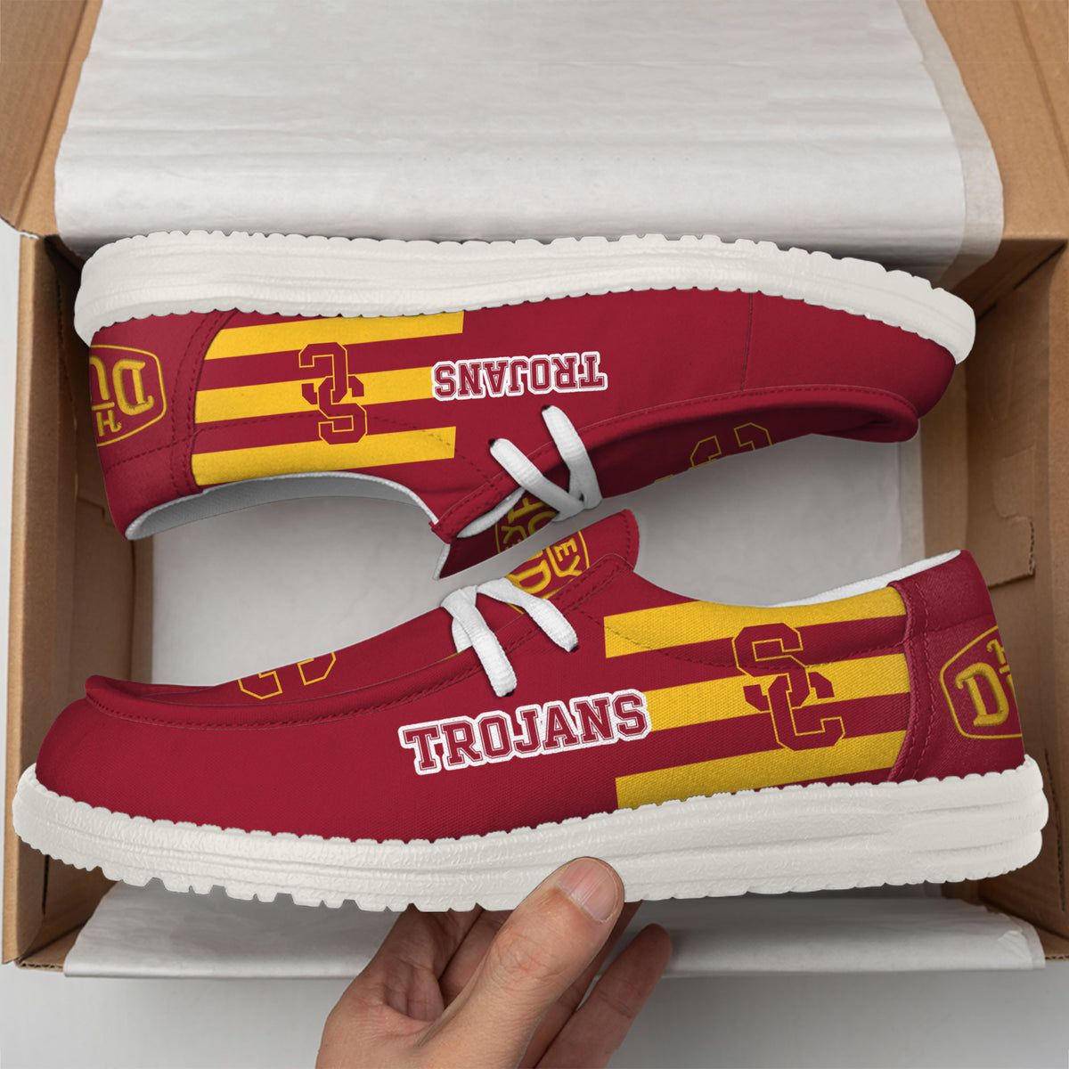 USC Trojans Lace Up Loafers 2026