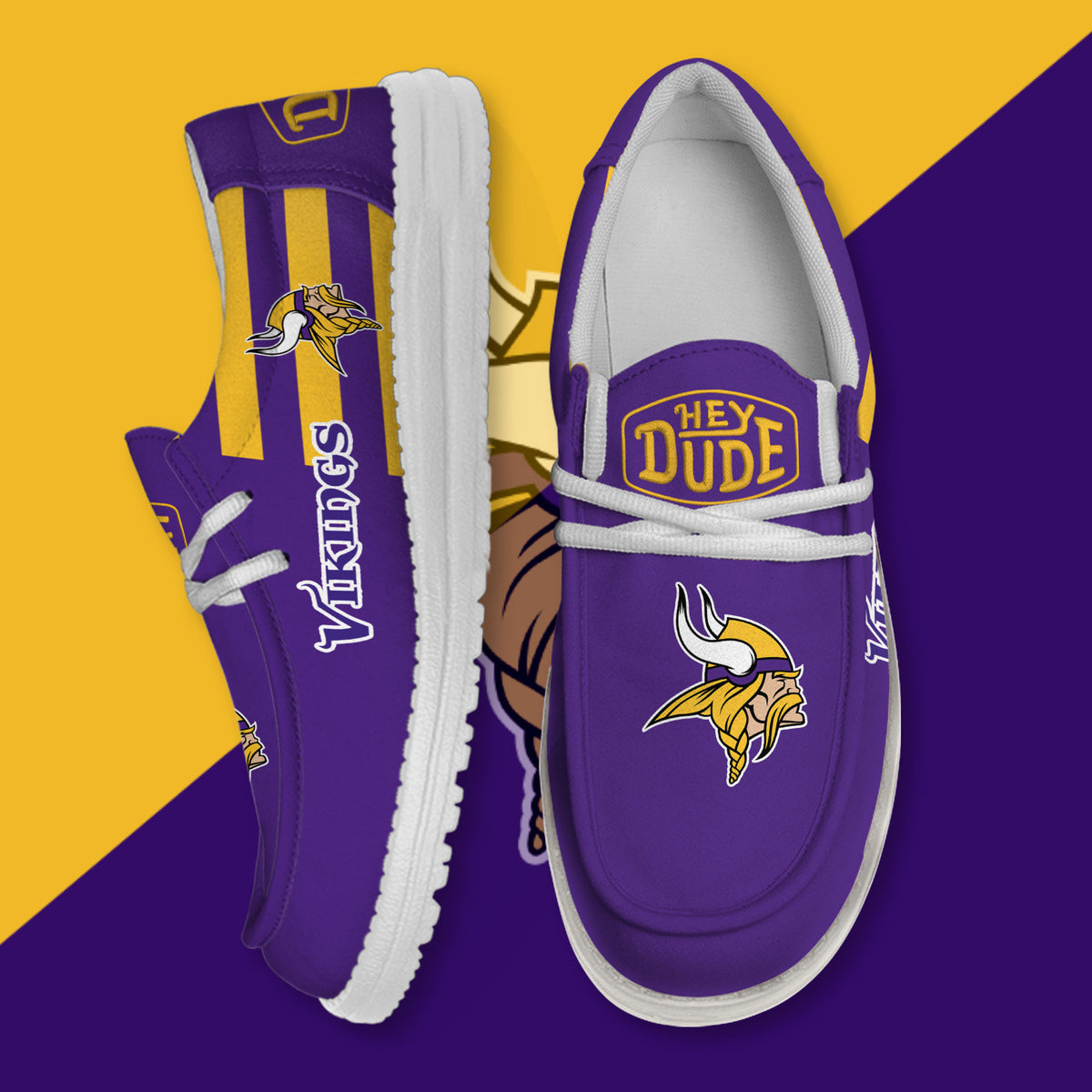 Minnesota Vikings Lace Up Loafers 2026