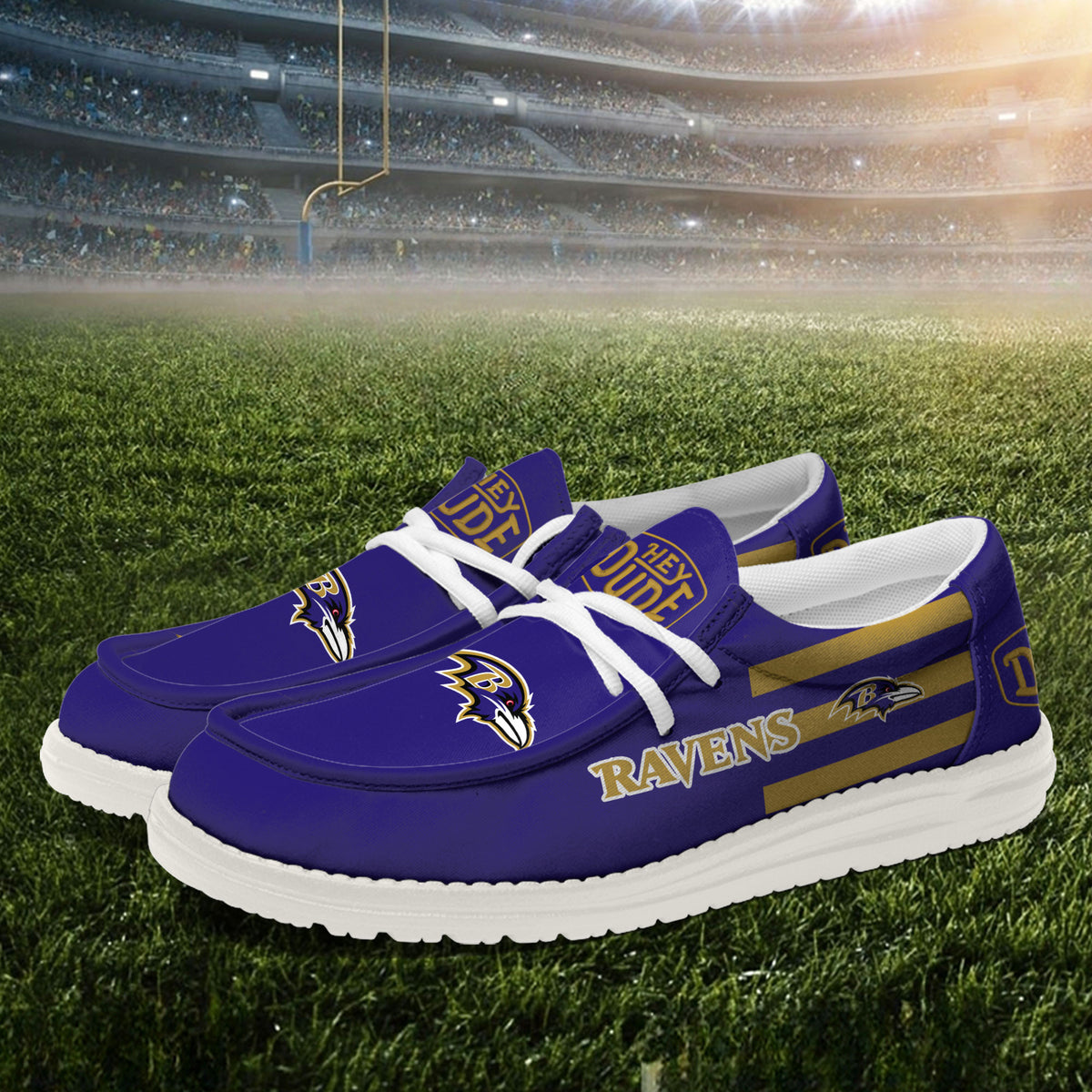 Baltimore Ravens Lace Up Loafers 2026