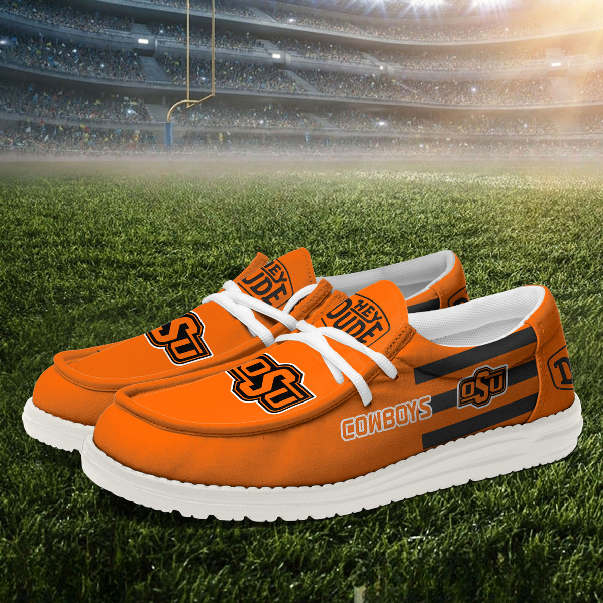 Oklahoma State Cowboys Lace Up Loafers 2026