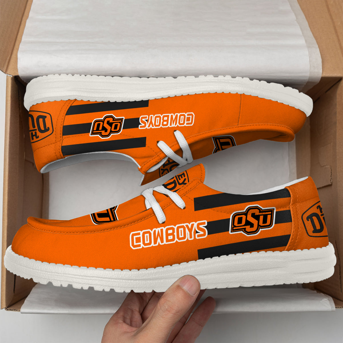 Oklahoma State Cowboys Lace Up Loafers 2026