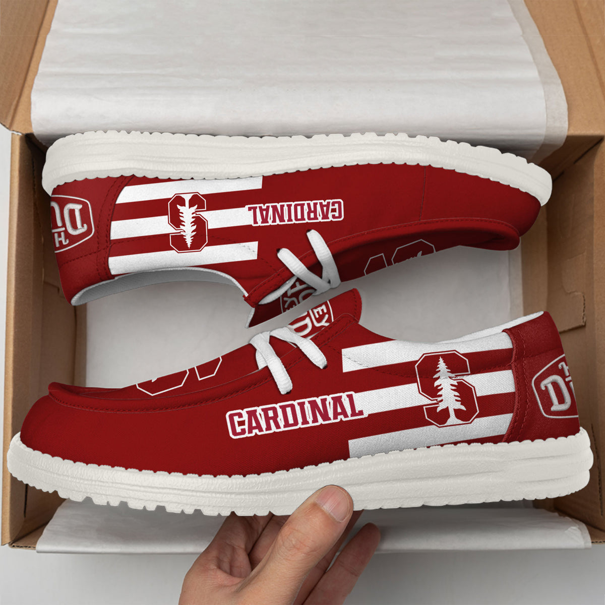 Stanford Cardinal Lace Up Loafers 2026