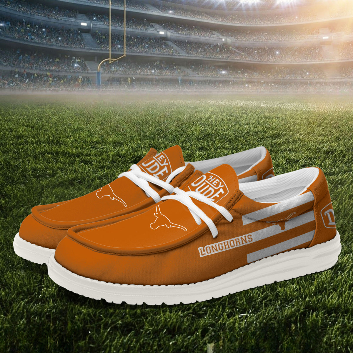 Texas Longhorns Lace Up Loafers 2026