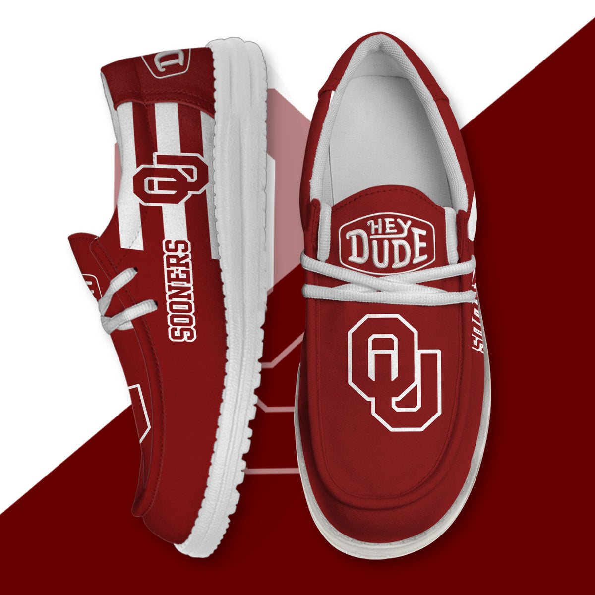 Oklahoma Sooners Lace Up Loafers 2026