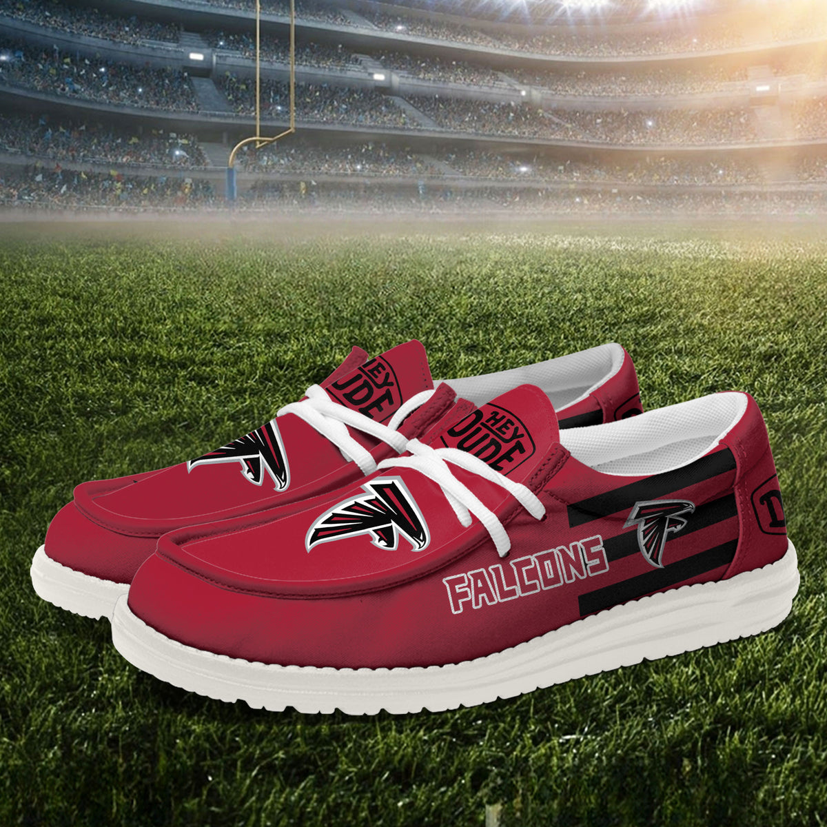 Atlanta Falcons Lace Up Loafers 2026