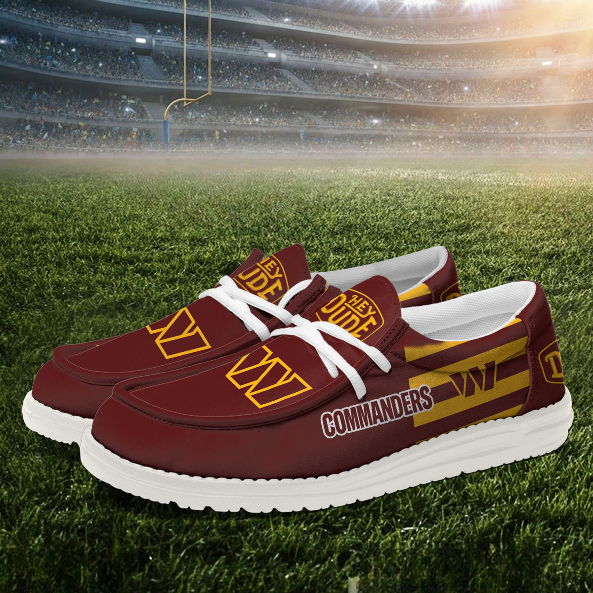 Washington Commanders Lace Up Loafers 2026