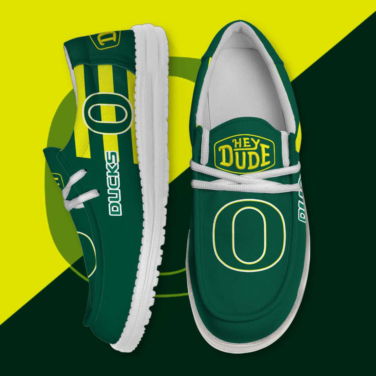 Oregon Ducks Lace Up Loafers 2026