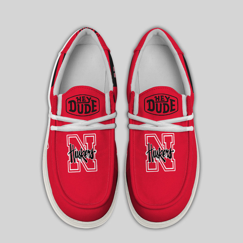 Nebraska Cornhuskers Lace Up Loafers 2026