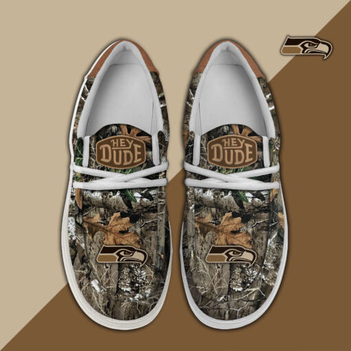 Healalio Seattle Seahawks Lace Up Loafers 2026