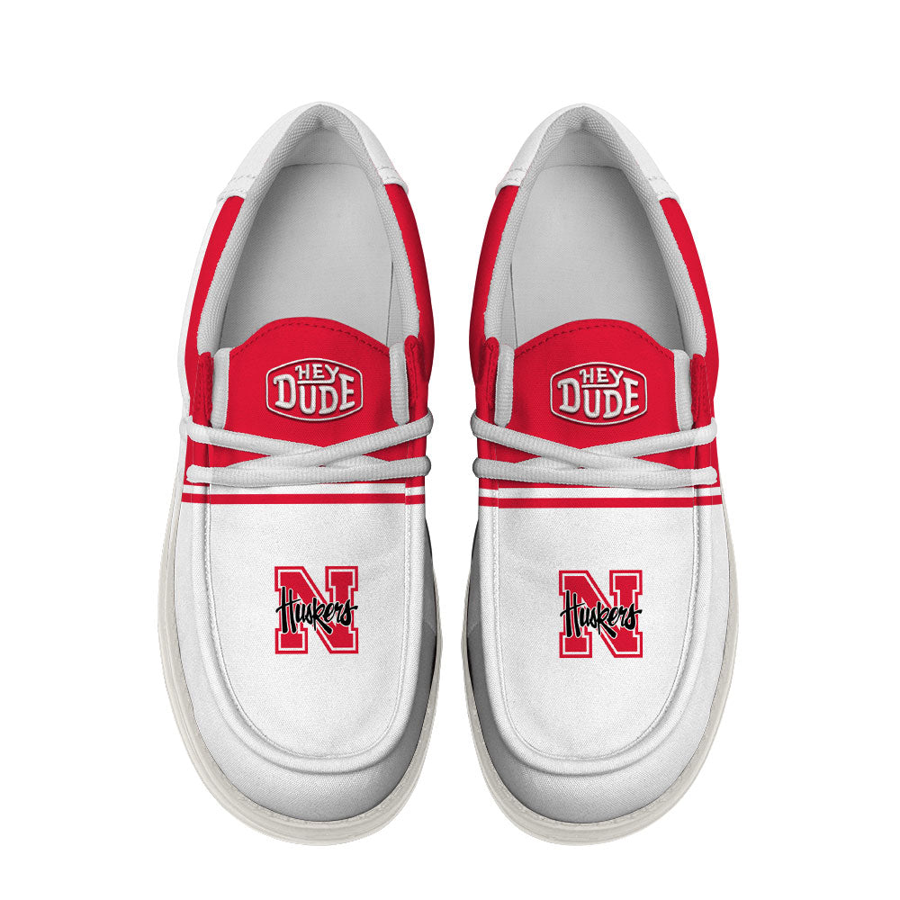 Nebraska Cornhuskers Lace Up Loafers 2026