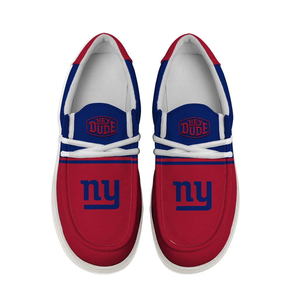 Healalio New York Giants Lace Up Loafers 2026