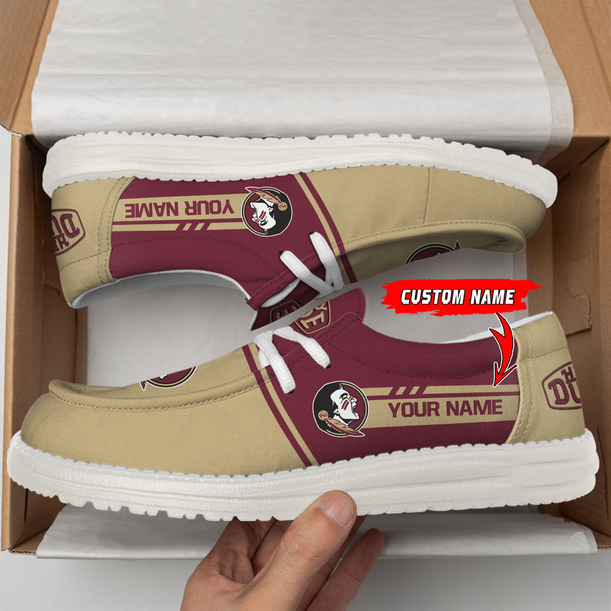 Florida State Seminoles Lace Up Loafers 2026