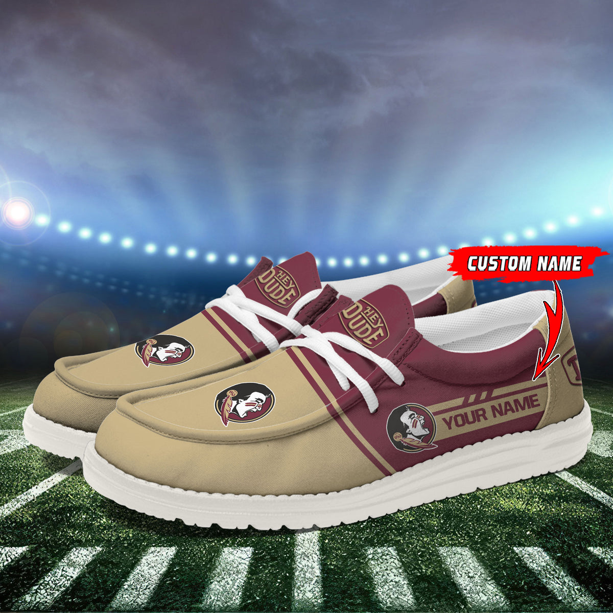 Florida State Seminoles Lace Up Loafers 2026