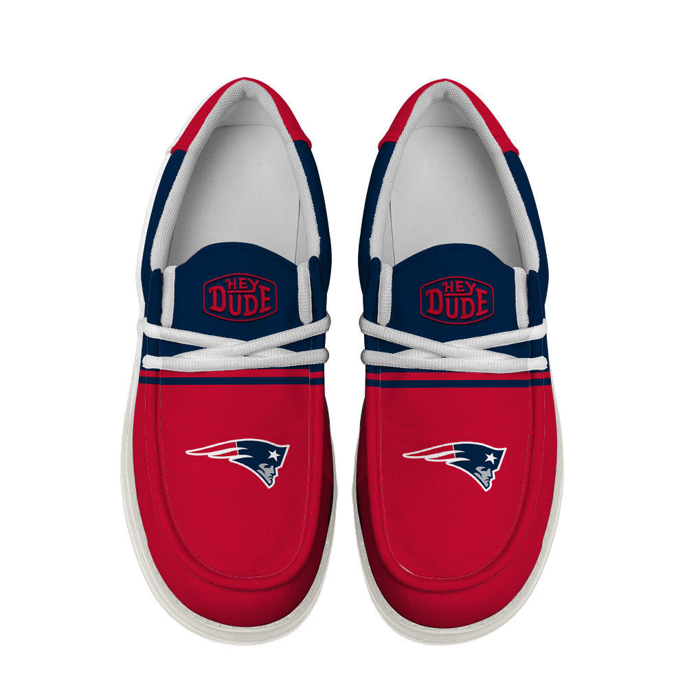 Healalio New England Patriots Lace Up Loafers 2026