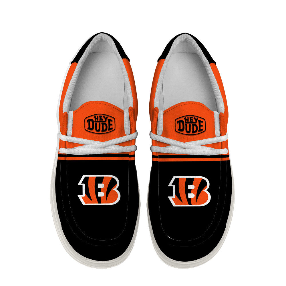 Healalio Cincinnati Bengals Lace Up Loafers 2026