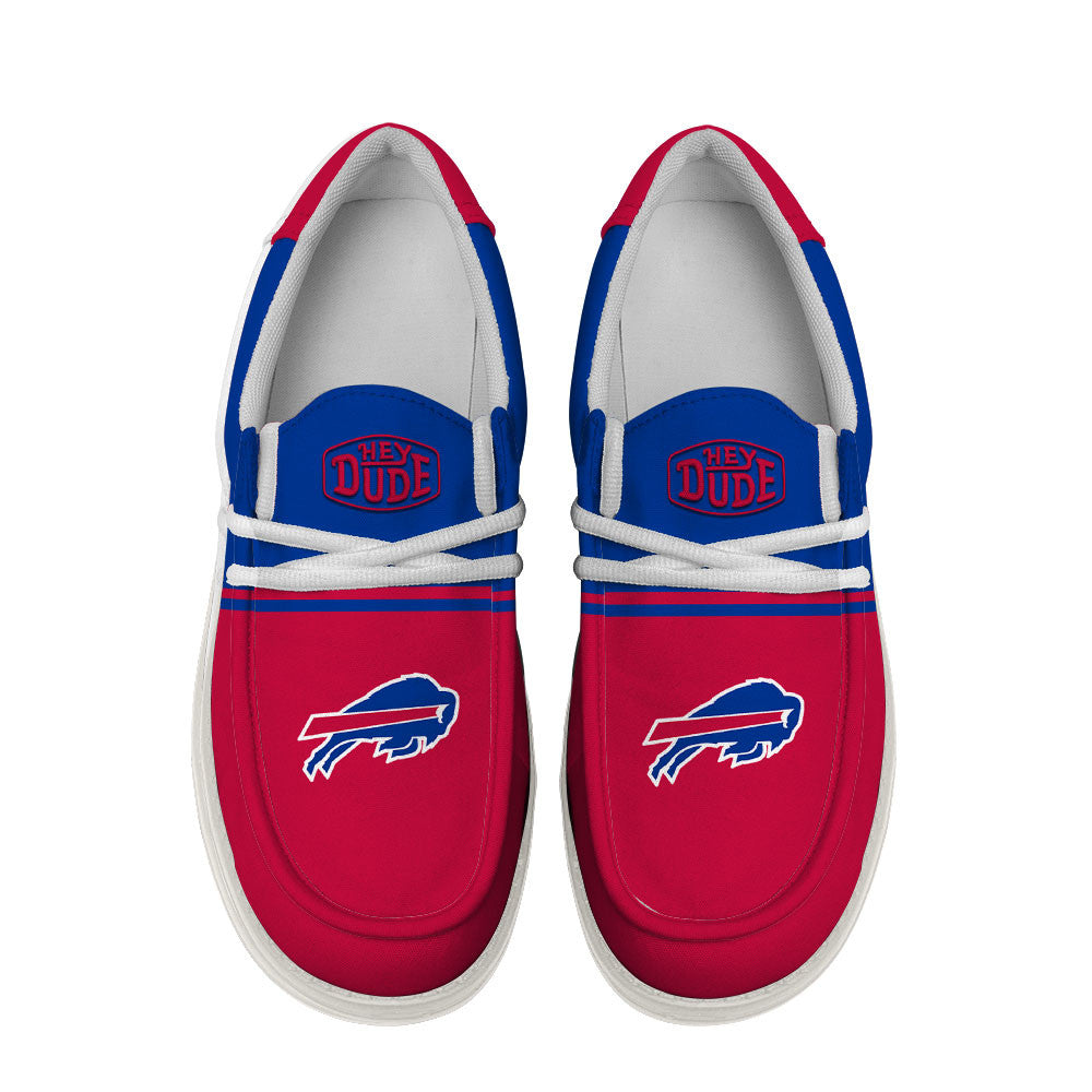 Healalio Buffalo Bills Lace Up Loafers 2026