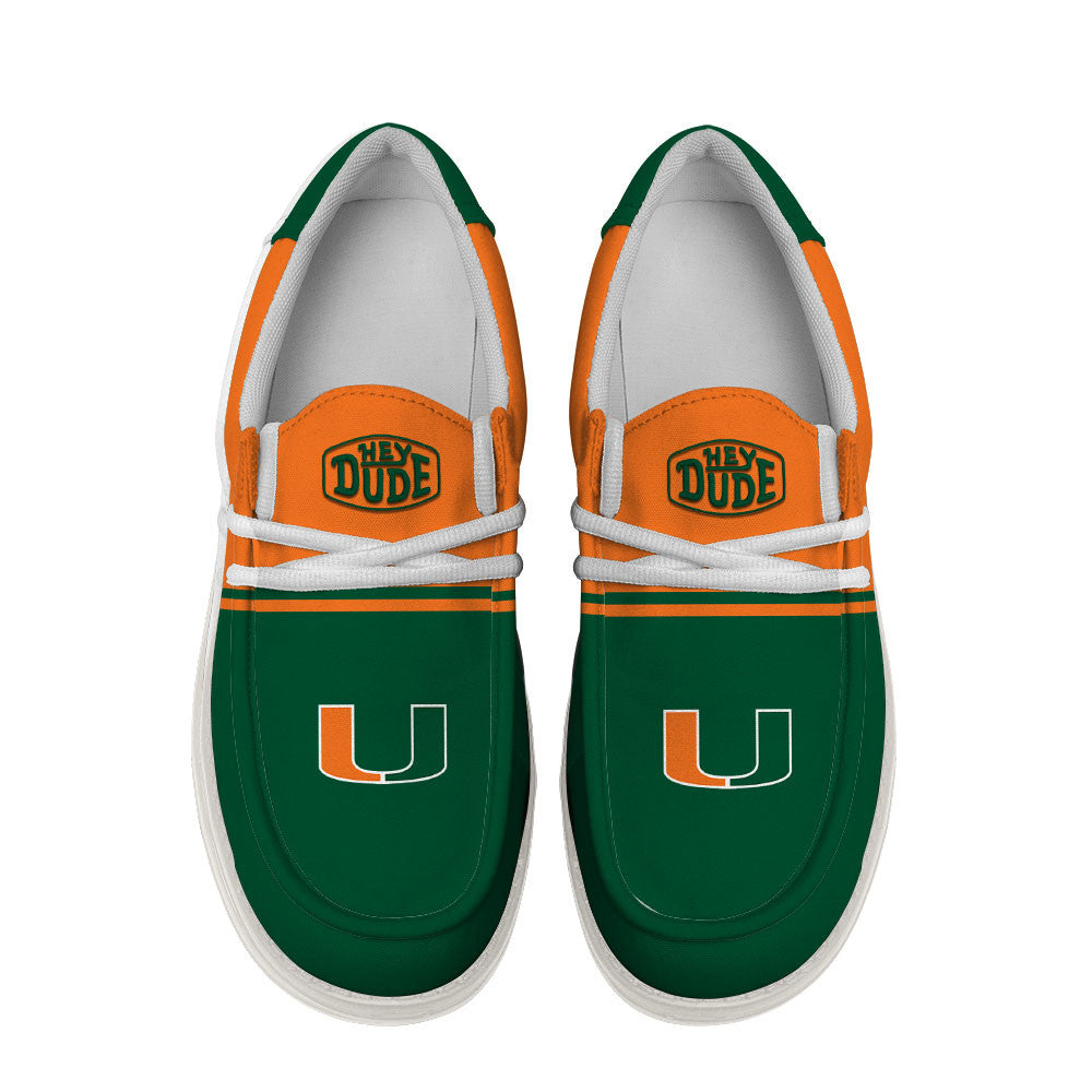 Miami Hurricanes Lace Up Loafers 2026