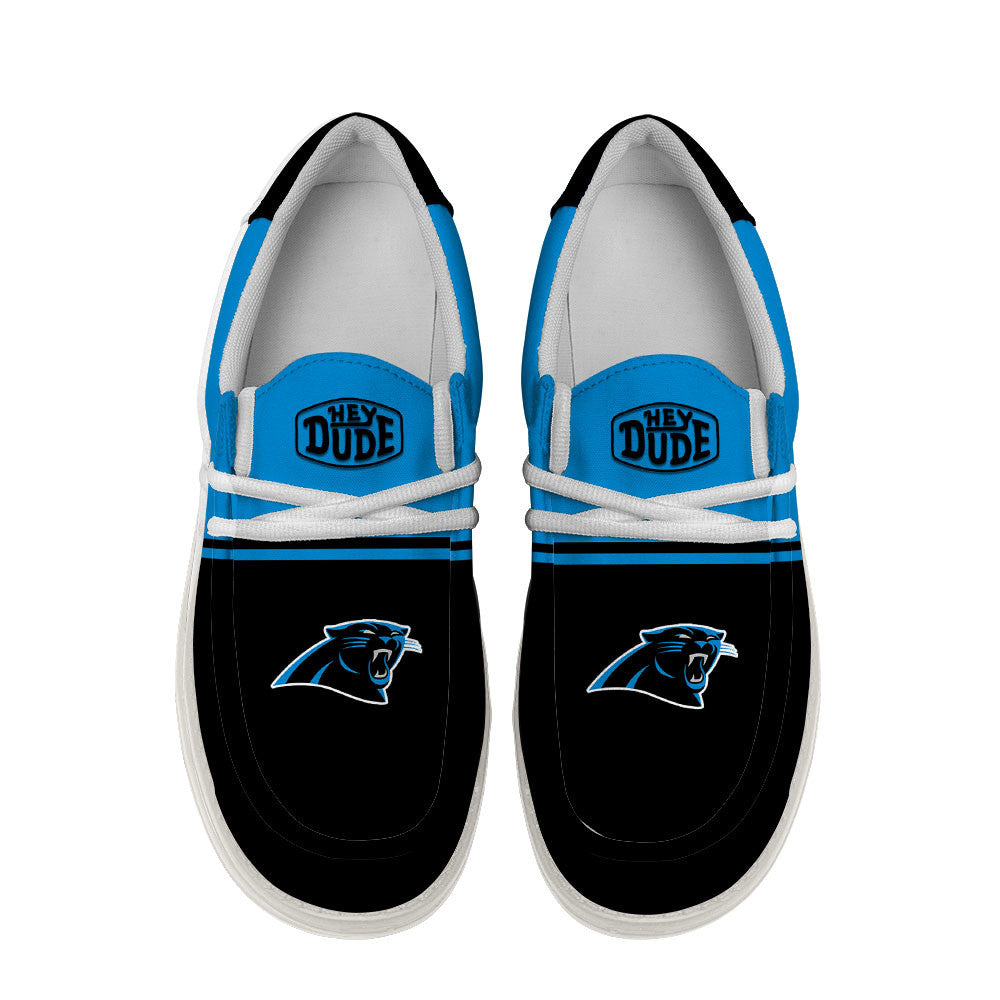 Healalio Carolina Panthers Lace Up Loafers 2026