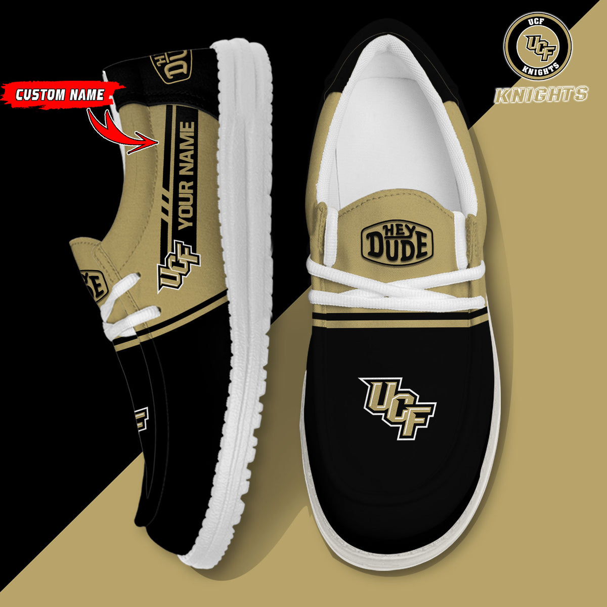 UCF Knights Lace Up Loafers 2026