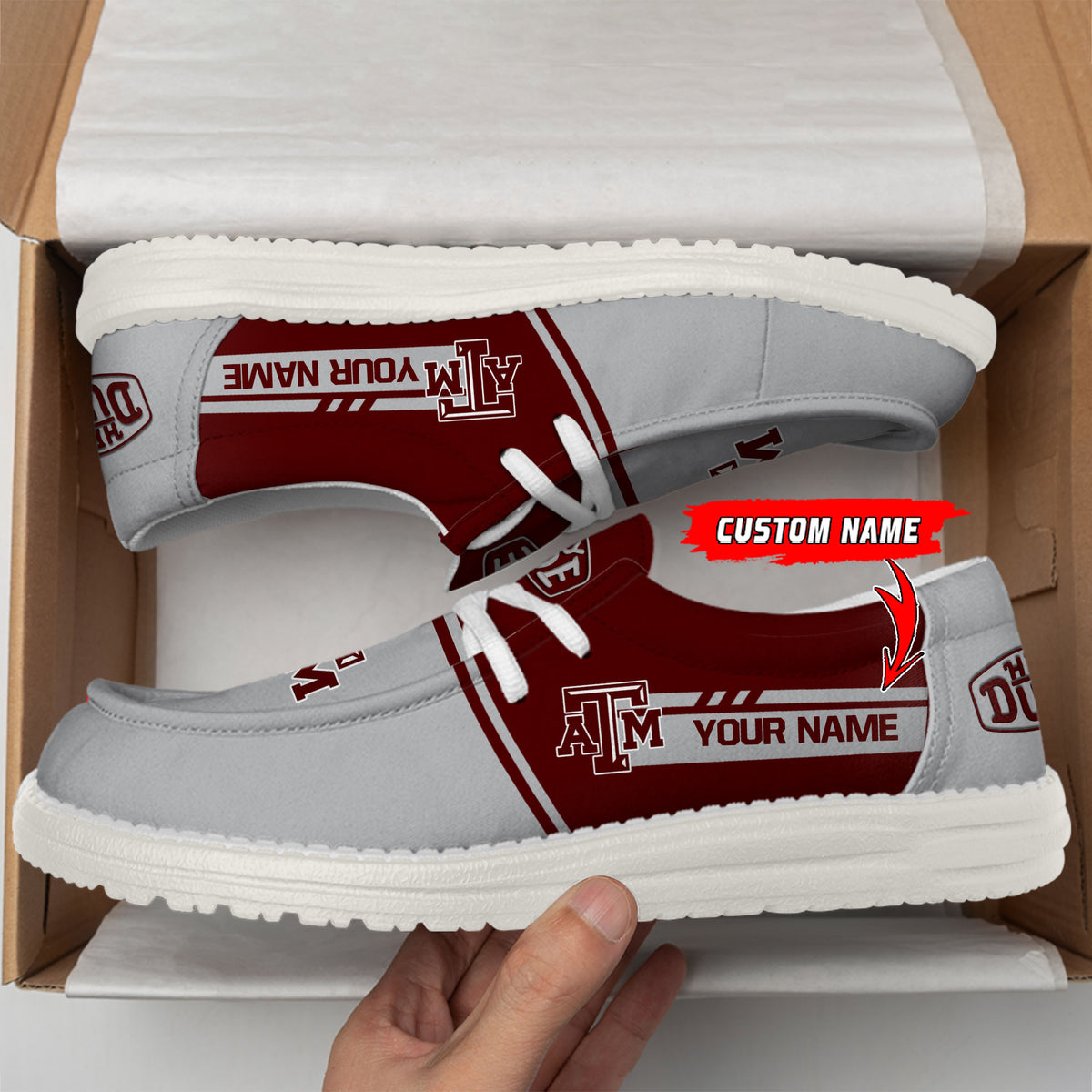 Texas A&M Aggies Lace Up Loafers 2026