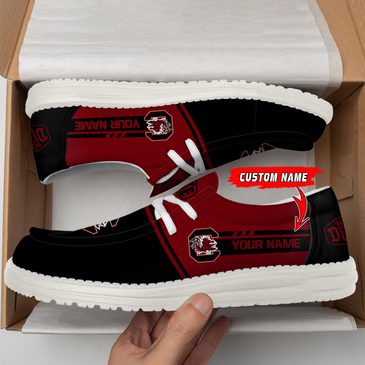 South Carolina Gamecocks Lace Up Loafers 2026