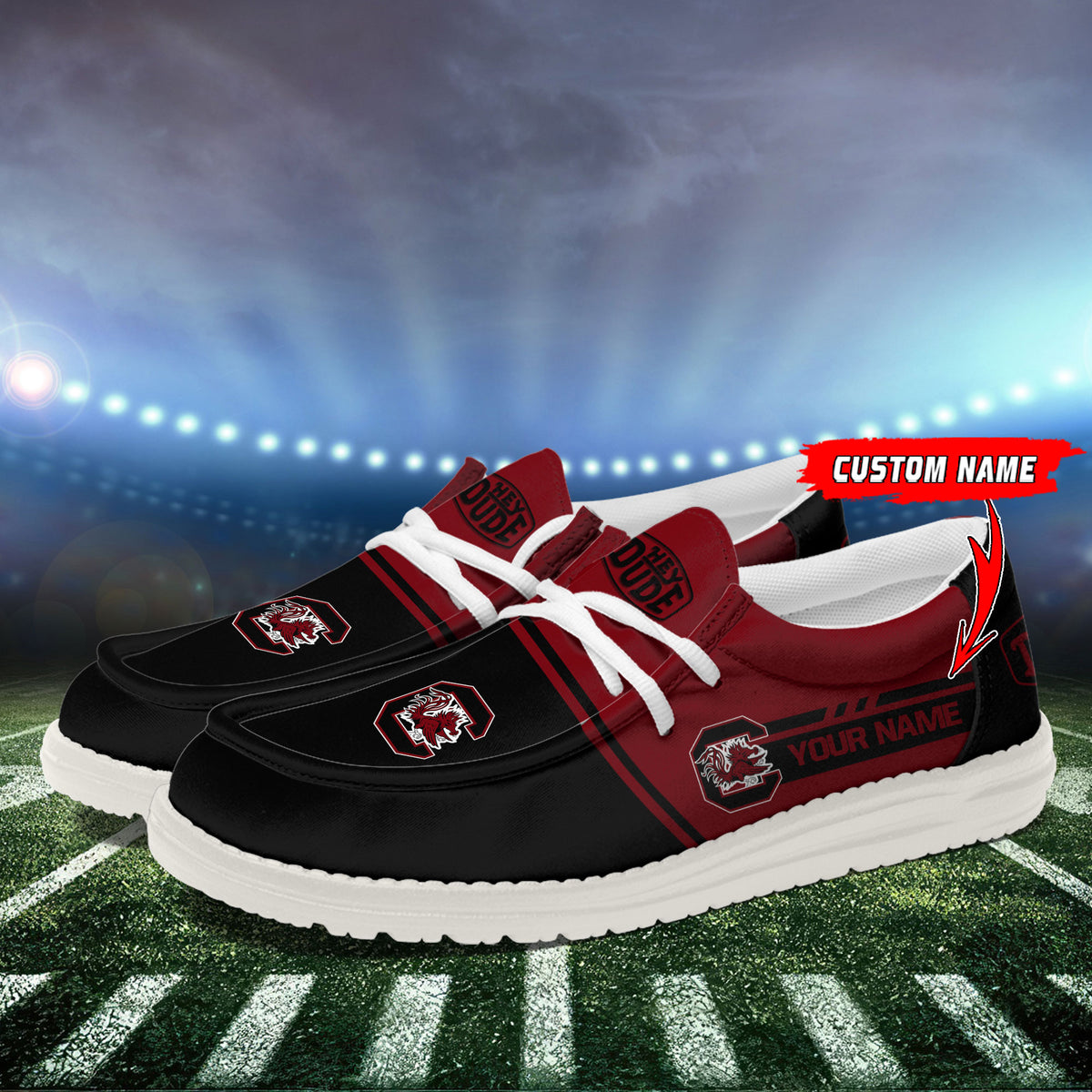 South Carolina Gamecocks Lace Up Loafers 2026