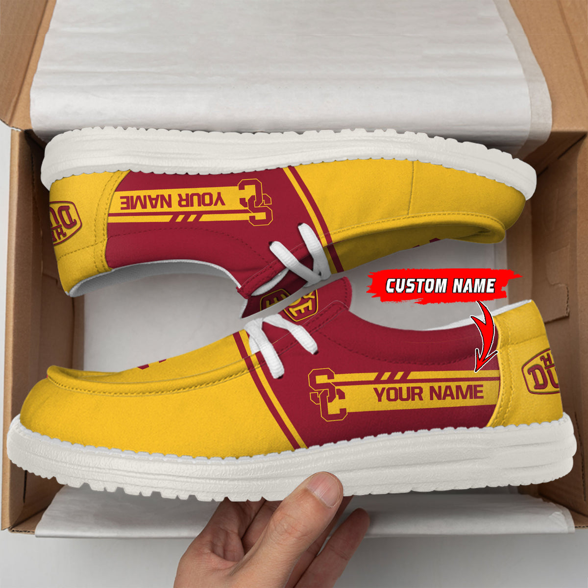 USC Trojans Lace Up Loafers 2026
