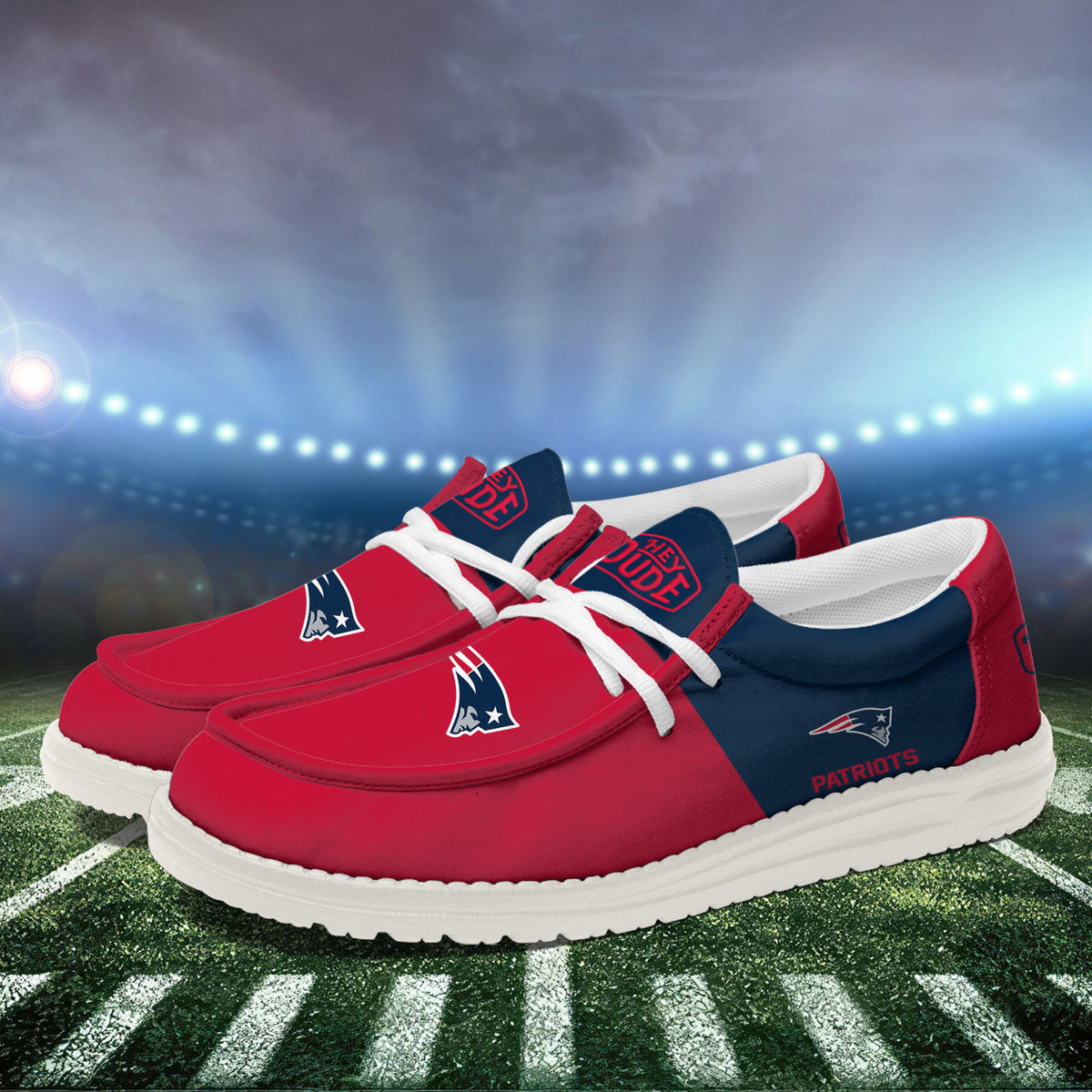 New England Patriots Lace Up Loafers 2026
