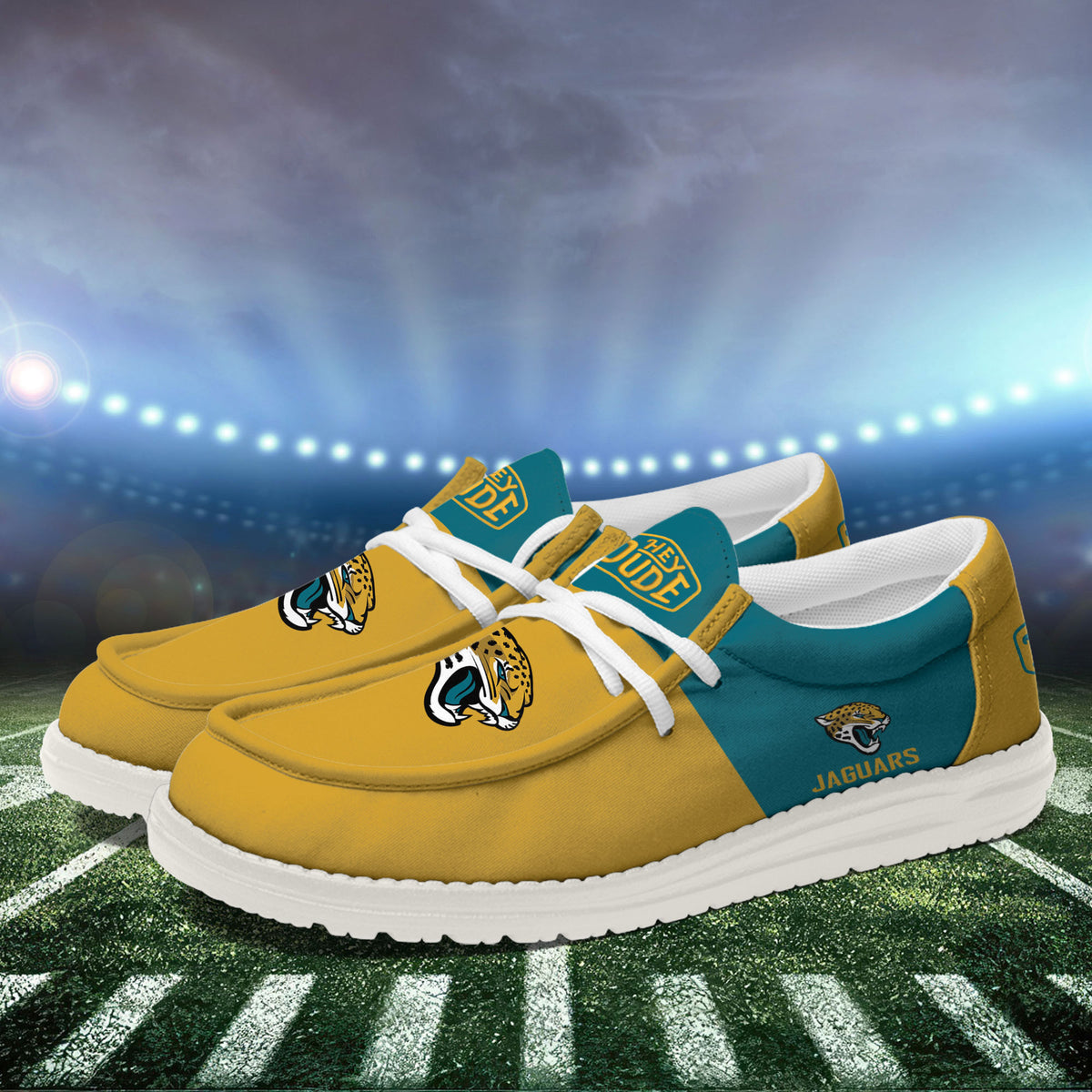 Jacksonville Jaguars Lace Up Loafers 2026