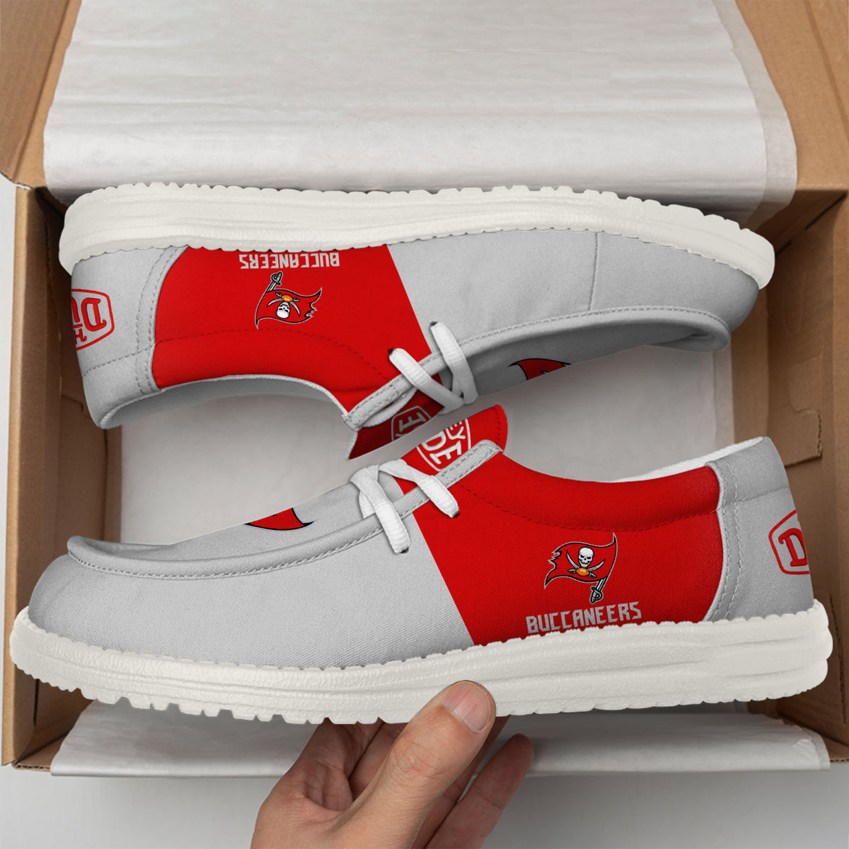 Tampa Bay Buccaneers Lace Up Loafers 2026