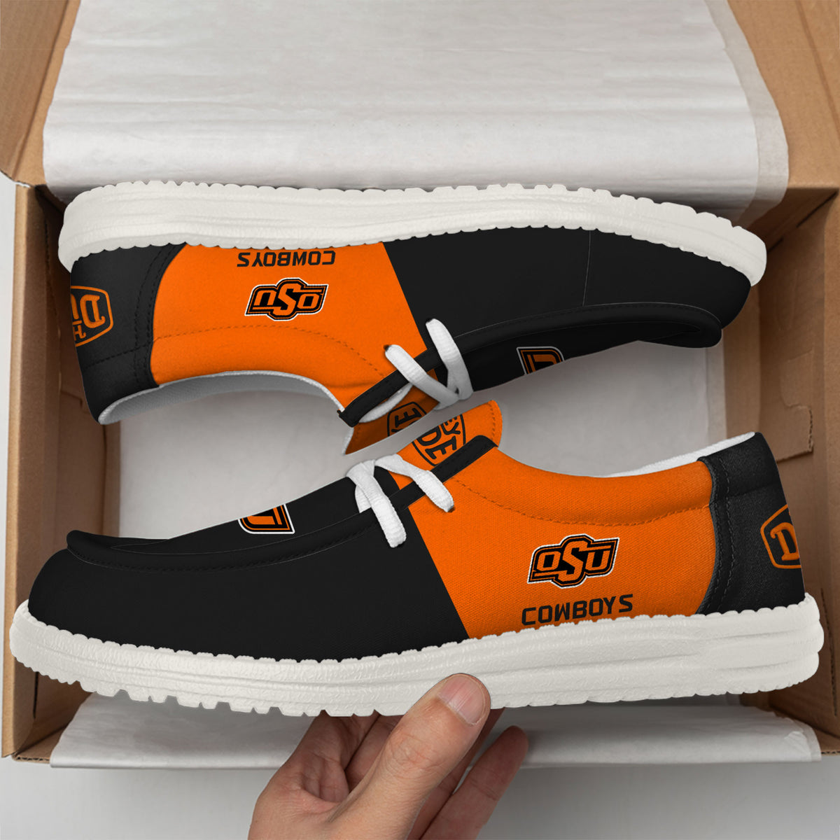 Oklahoma State Cowboys Lace Up Loafers 2026