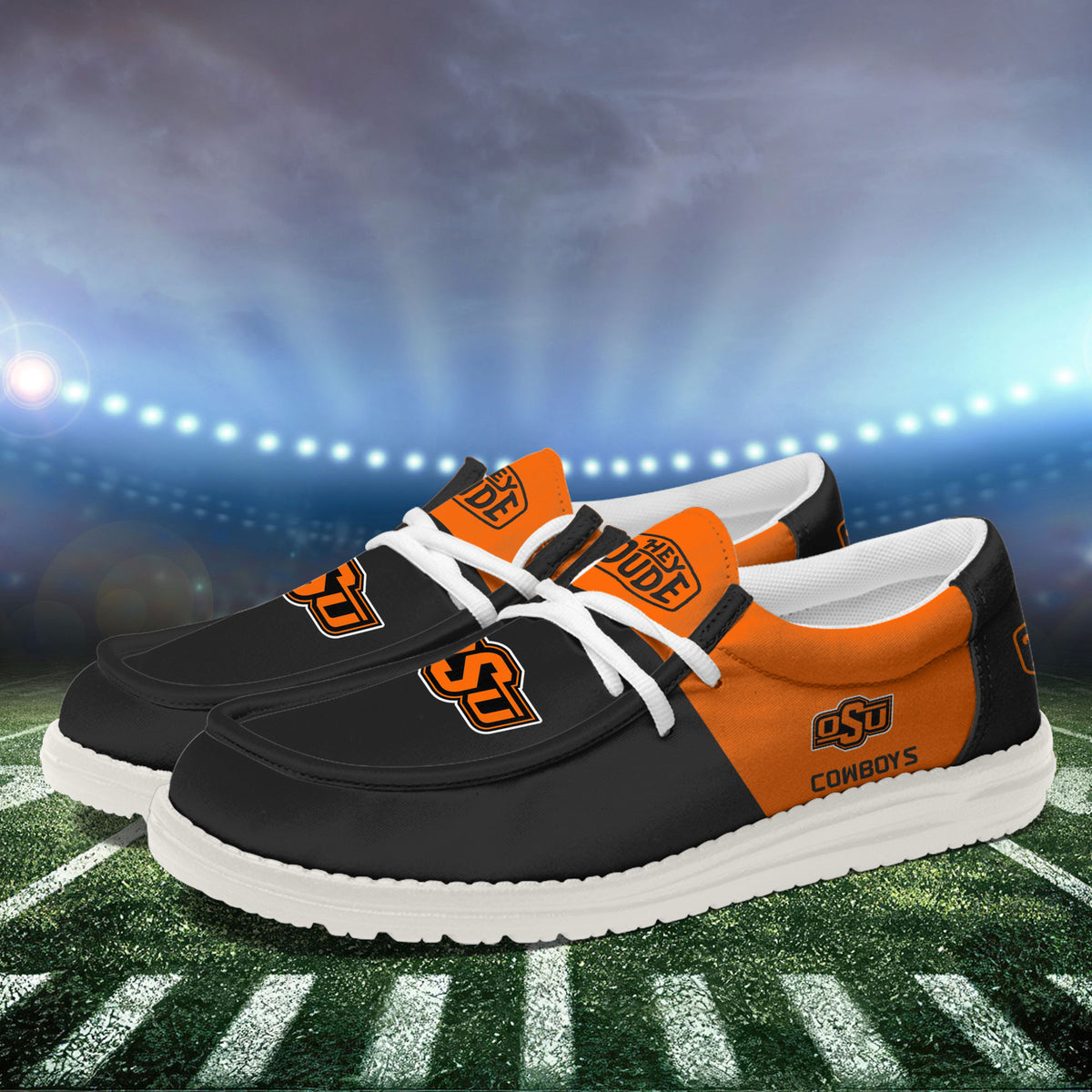 Oklahoma State Cowboys Lace Up Loafers 2026