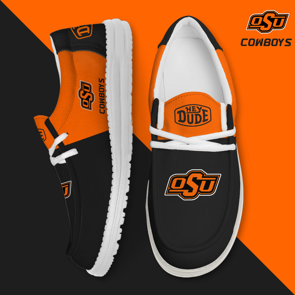 Oklahoma State Cowboys Lace Up Loafers 2026