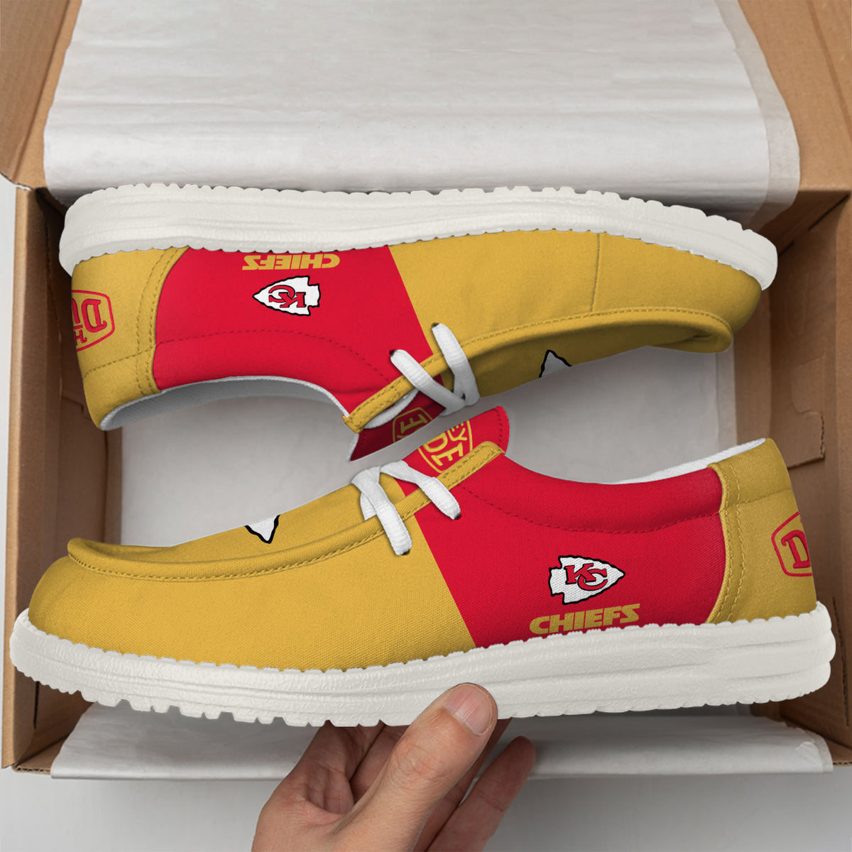 Kansas City Chiefs Lace Up Loafers 2026