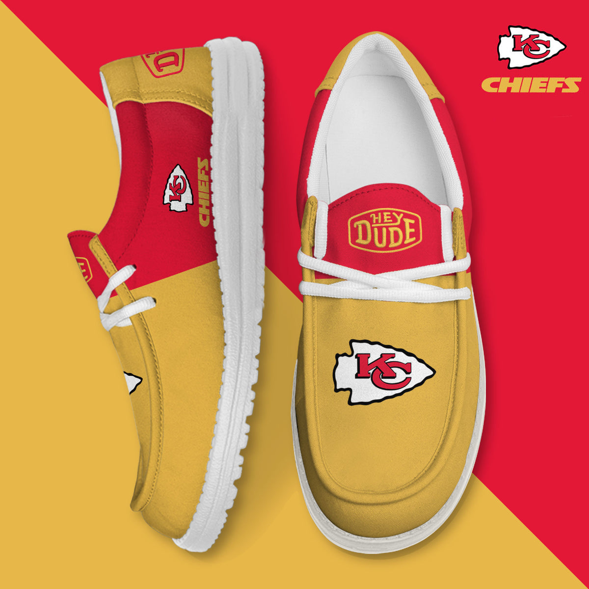 Kansas City Chiefs Lace Up Loafers 2026