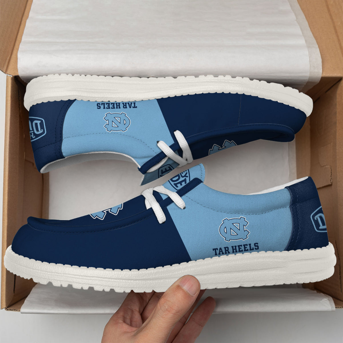 North Carolina Tar Heels Lace Up Loafers 2026