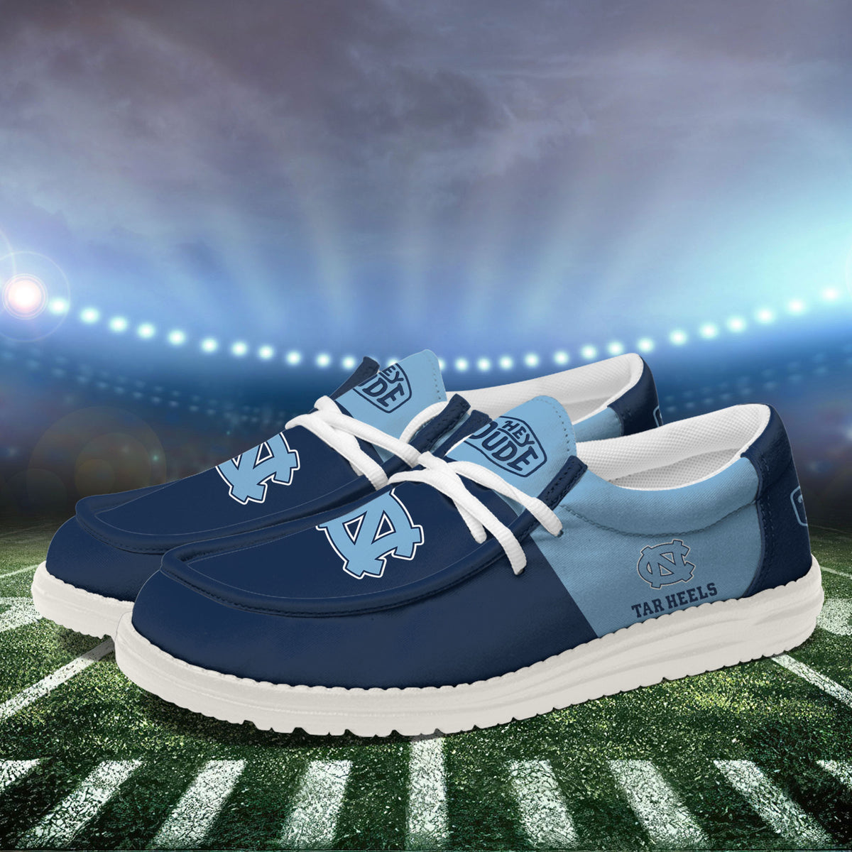 North Carolina Tar Heels Lace Up Loafers 2026