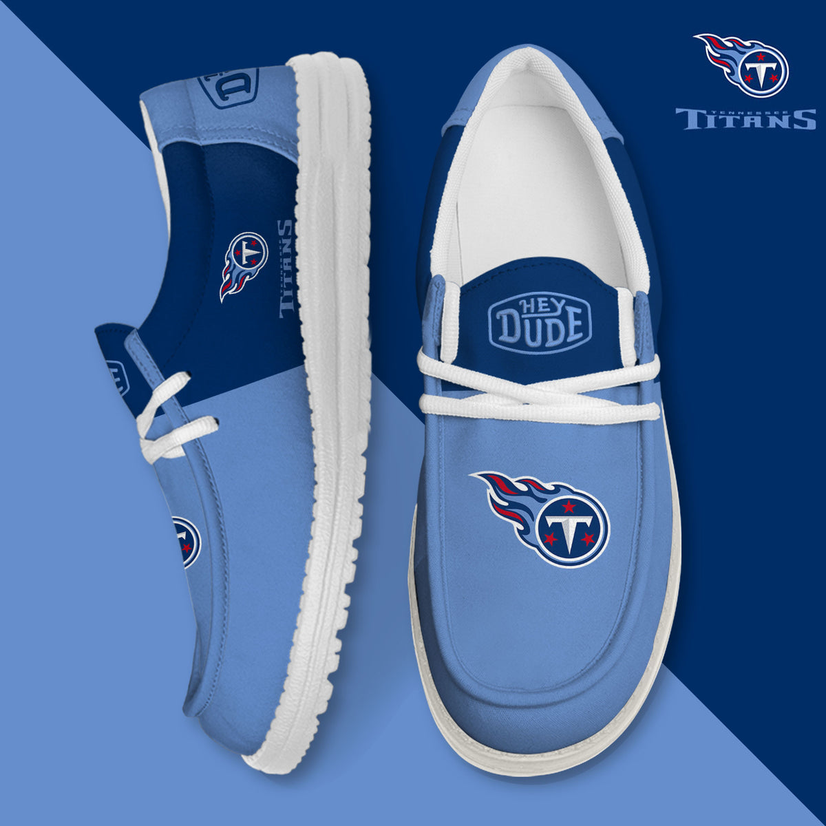 Tennessee Titans Lace Up Loafers 2026