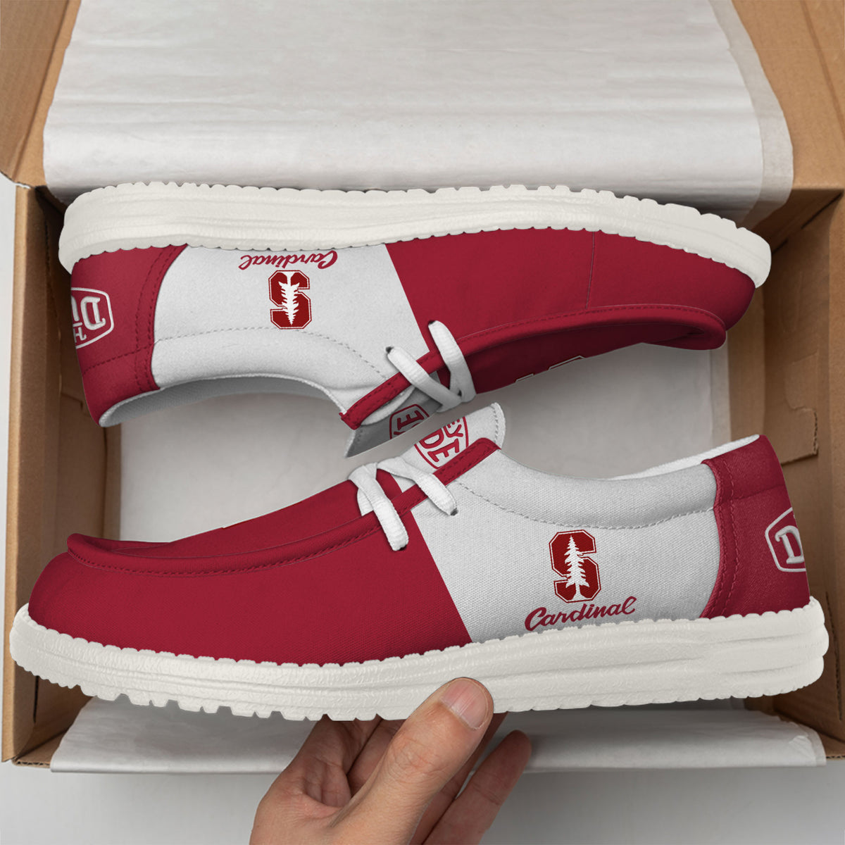 Stanford Cardinal Lace Up Loafers 2026