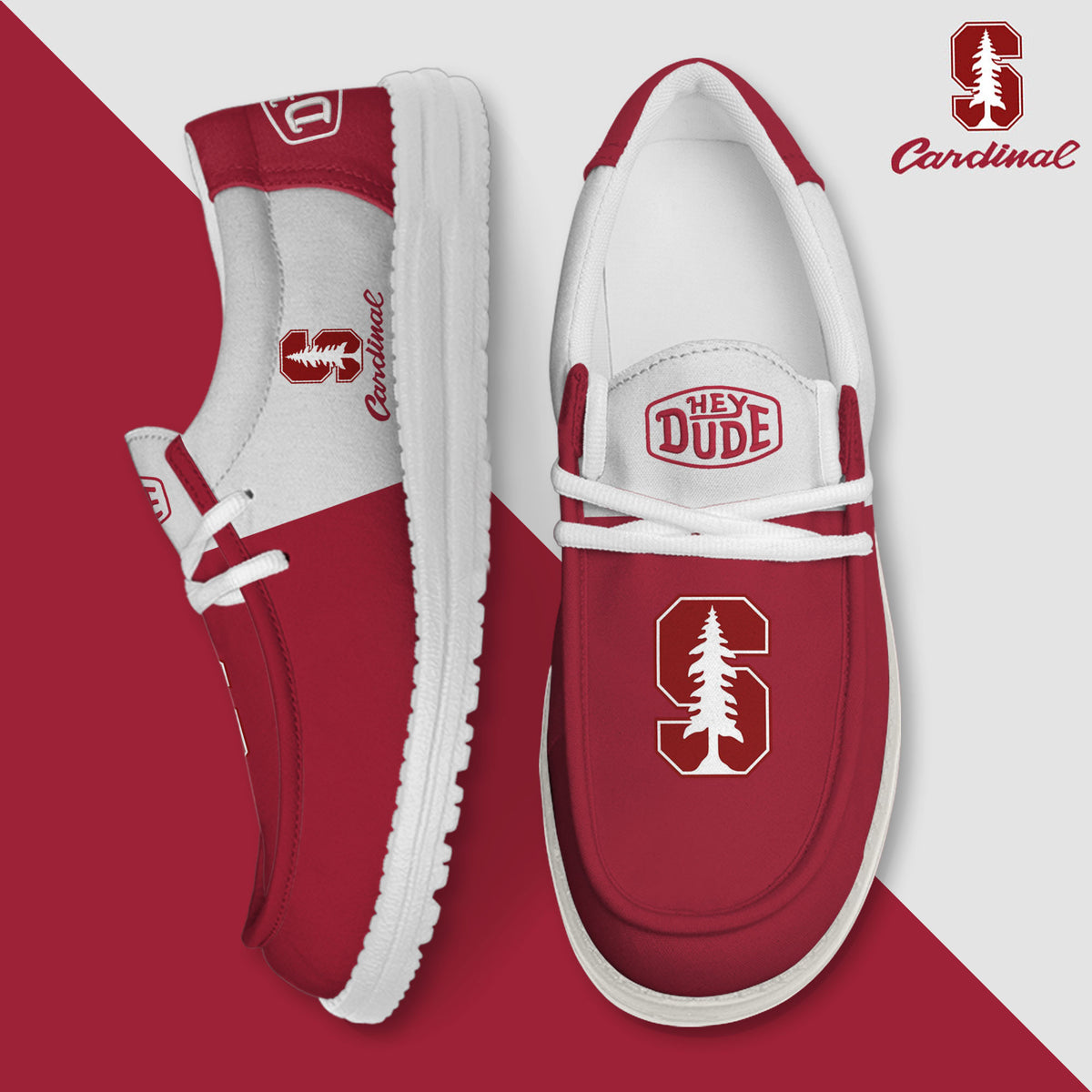 Stanford Cardinal Lace Up Loafers 2026