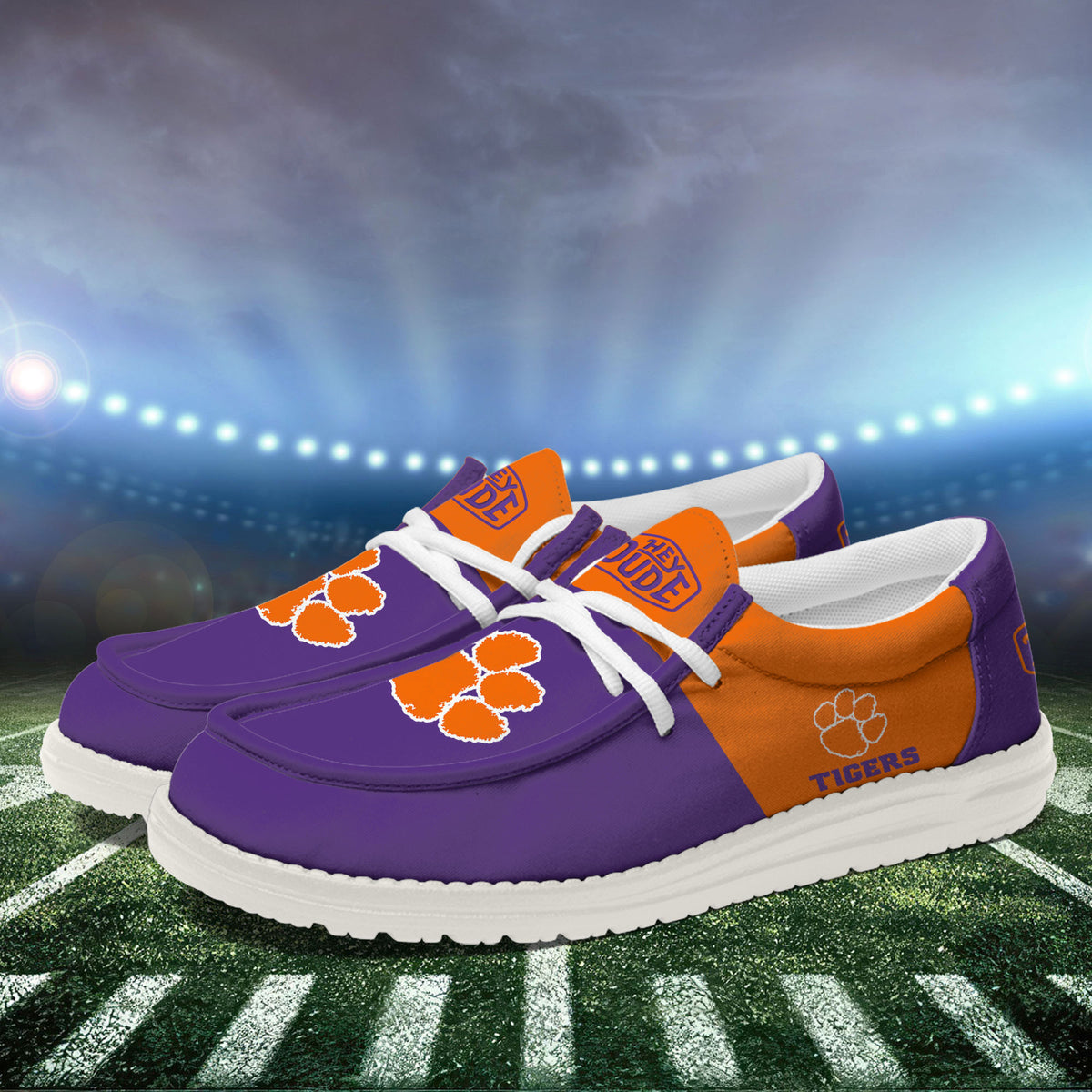 Clemson Tigers Lace Up Loafers 2026