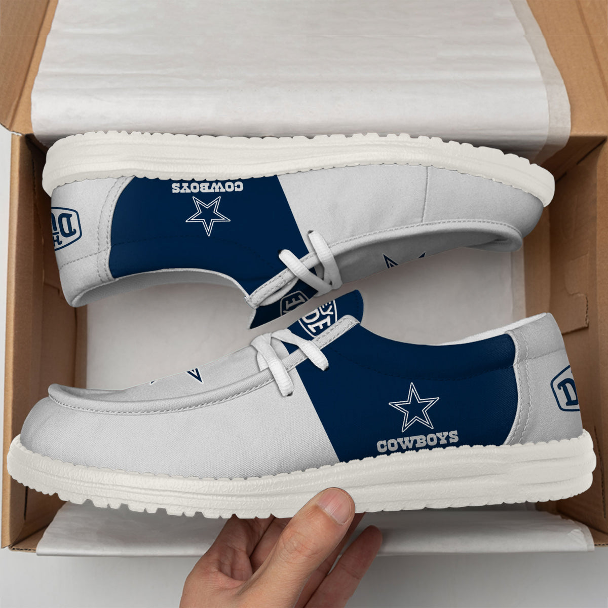 Dallas Cowboys Lace Up Loafers 2026