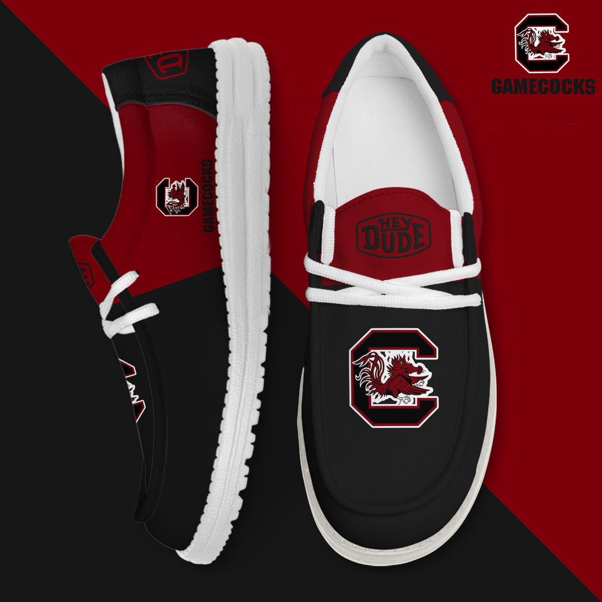 South Carolina Gamecocks Lace Up Loafers 2026