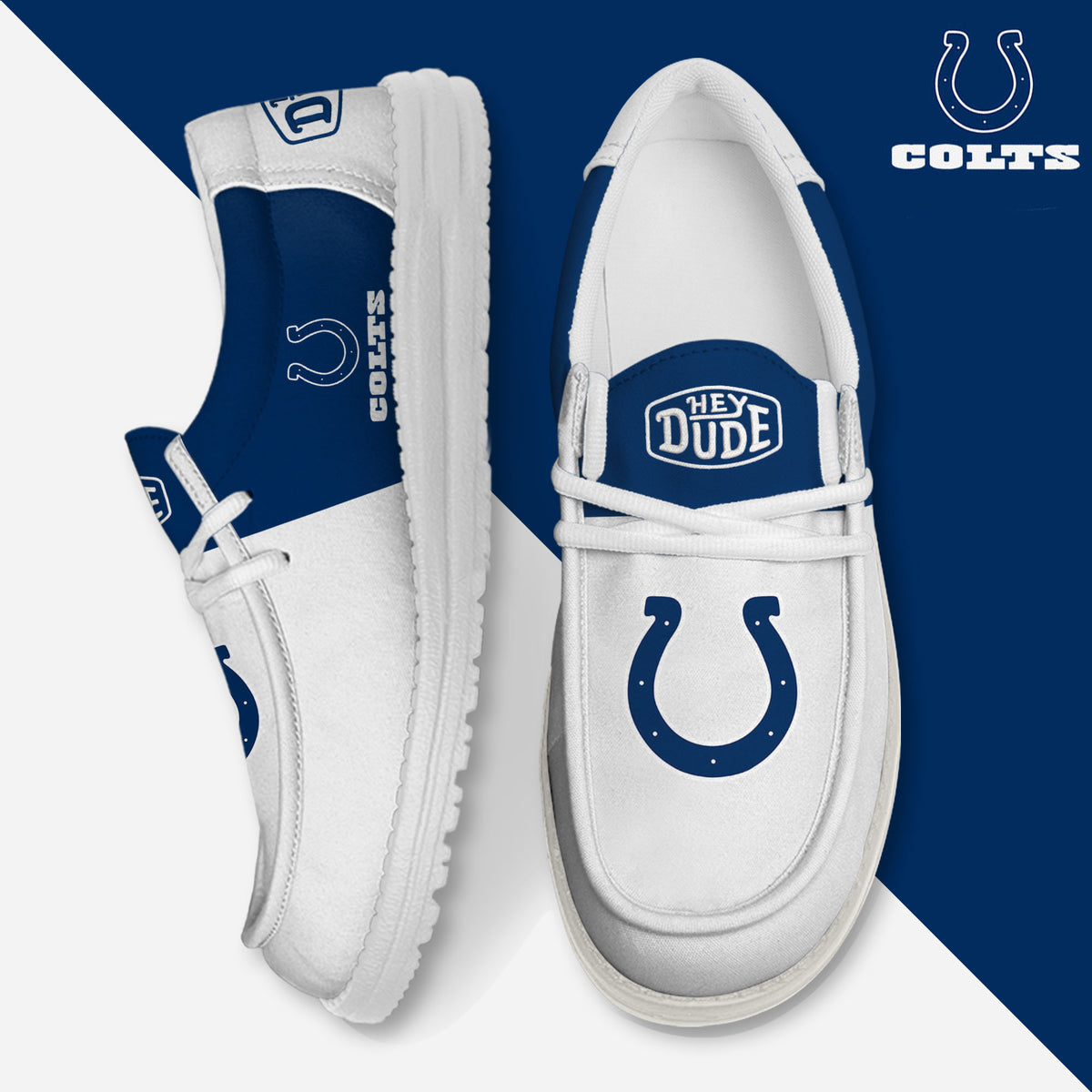 Indianapolis Colts Lace Up Loafers 2026
