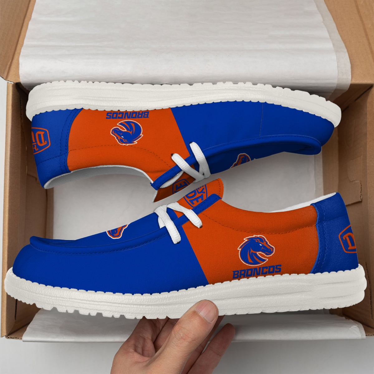 Boise State Broncos Lace Up Loafers 2026